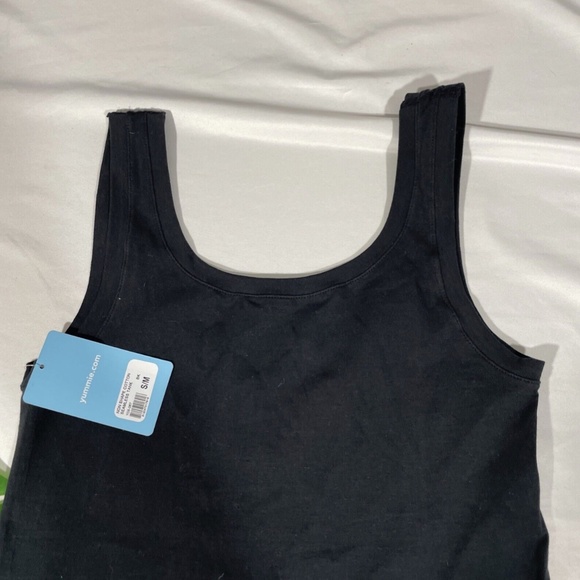 NWT $29 Yummie [ S/M Small/Medium ] Lounge Tank‎ Top in Black - Picture 10 of 11
